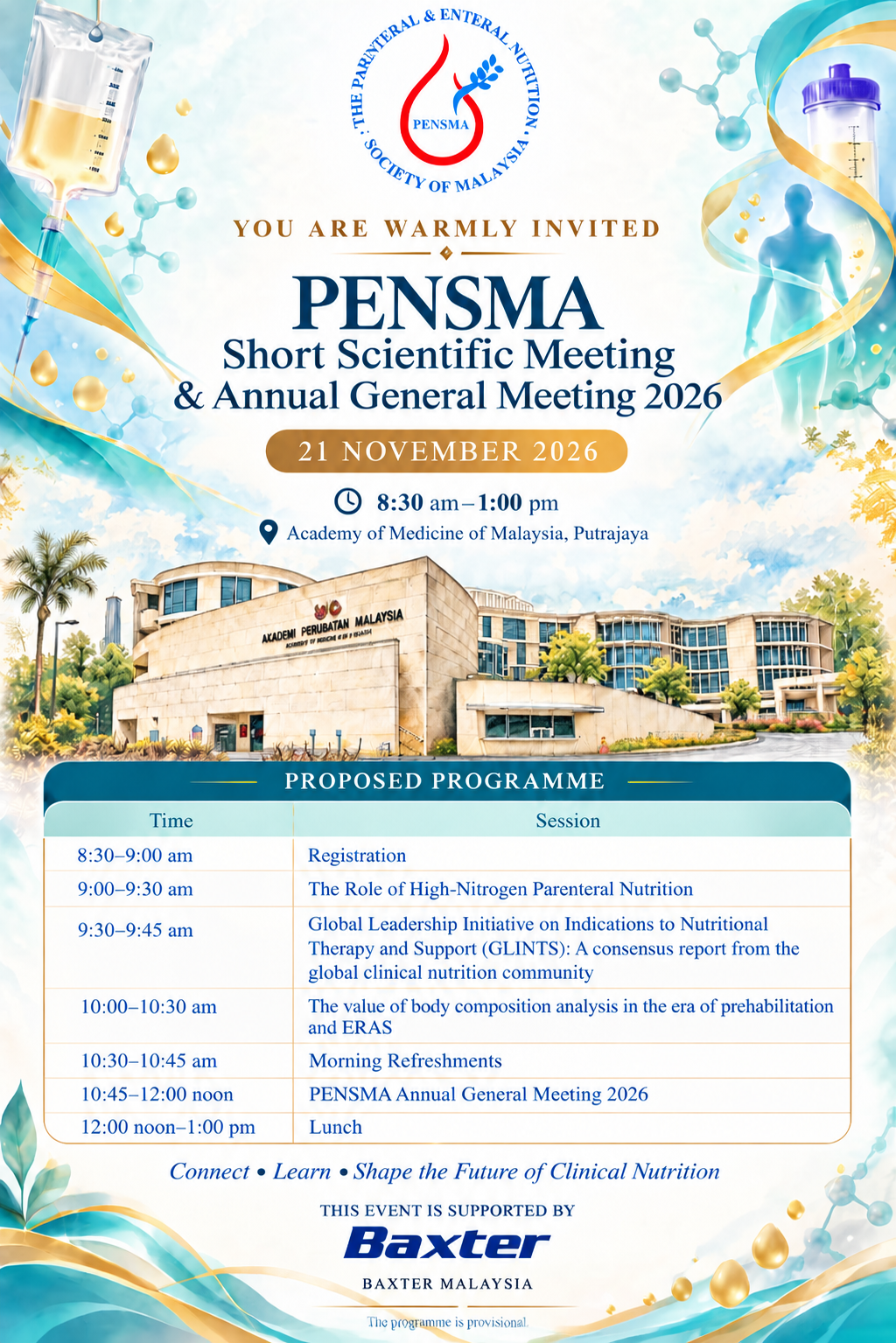 pensma short scientific meeting and AGM 2026
